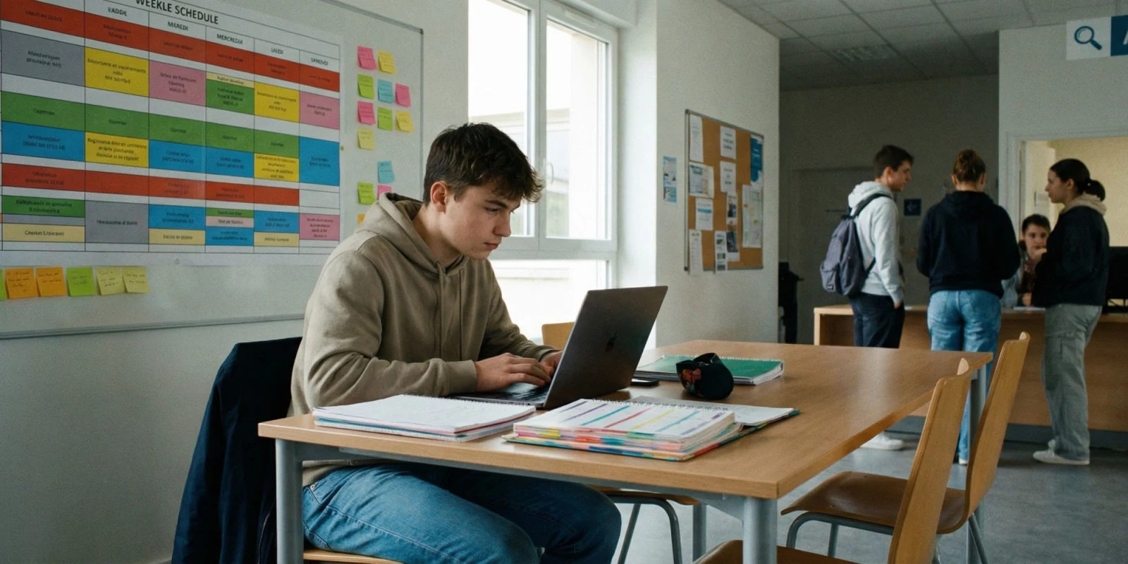 Vie au lycée en accueil, astuces pour t’organiser